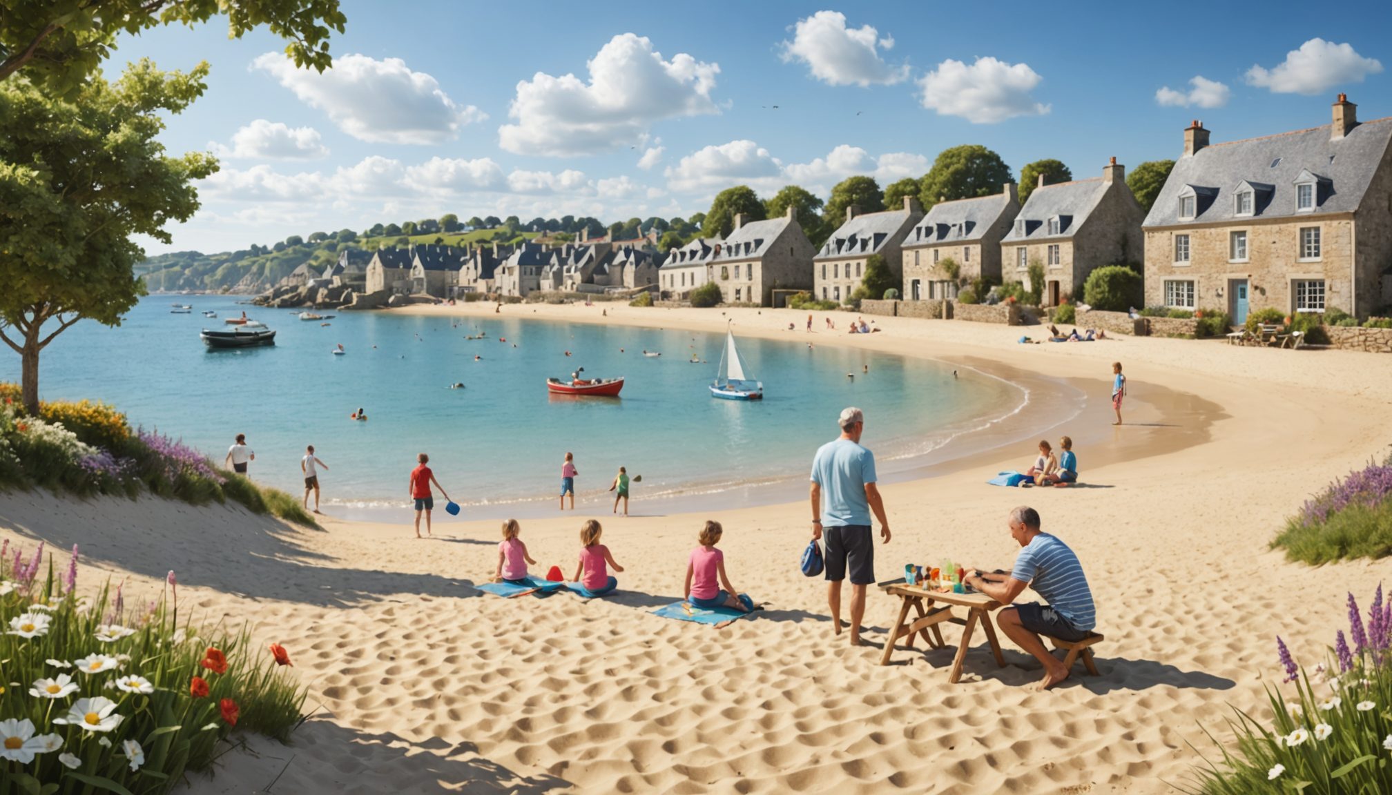 découvrez les meilleures plages, activités adaptées et hébergements confortables pour des vacances en famille réussies en bretagne.